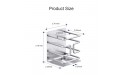 Ecosens Electric Razor Holder Stand Strong Steel Metal Multi-Functional Electric Shaver Holder Rack Bathroom 304 Stainless Steel Bracket 3M Self-Adhesive Wall Mount Electric Razor Holder - BFR14XN79