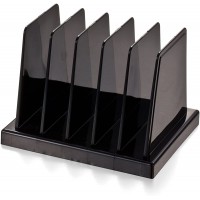 Officemate Small Standard Sorter 5 Compartments 4.125 x 5 x 3.5 Inches Black 21202 - BCLVCMM7K