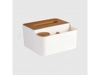 EEQEMG Home Storage Boxes Dispenser Case Office Organizer for Toilet Bathroom Bedroom Color : White - BD0OE1DLP
