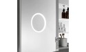 Blossom Recessed or Surface 48 Inch LED Mirror Medicine Cabinet with Lights Defogger Dimmer 3X Amplified LED Makeup Mirror Outlets & USB Ports Asta-48 - BMKTKXMGL