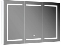 Blossom Recessed or Surface 48 Inch LED Mirror Medicine Cabinet with Lights Defogger Vega-48 - BD6VFIOV2
