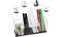 Acrylic Clear Pencil Holder Pen Holder 4 Compartments,Brush Holder Countertop Desk Organizers and Storage for Pen,Pencil,Desk Accessories,Makeup Brush,Stationary and Art Supplies - B3VGC2VXW