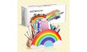 Springflower Classroom Supply For Kids Rainbow Wooden Pen & Pencil Holders Homeschool Desk Storage Bright Colors Desk Organizer for Office Classroom Craft Keeper. - BX75ELHZW
