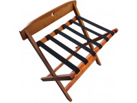 YYZC Wood Folding Luggage Hotel Luggage Rack and Suitcase Stand Luggage Rack Easy to Assemble for Guest Room Durable for Guest Room,Bedroom,Hotel Walnut Color - B4DP2TVOJ