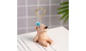 Ladaidra Brown fhgksm 3D Cute Animals Photo Holder for Desk Resin Table Number Memo Note Message Stand Holder for Office Home Desktop Decor - BWDI6TEDK