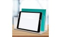CHEDXAJHB 2 Grid Acrylic File Holder Full Transparent Storage Paper Holder Desktop Organizer for School Home and Office 21.5 * 11.2 * 13.8cm - BKAFDQZAR